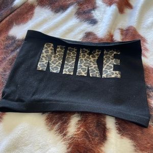 Nike strapless fitted top